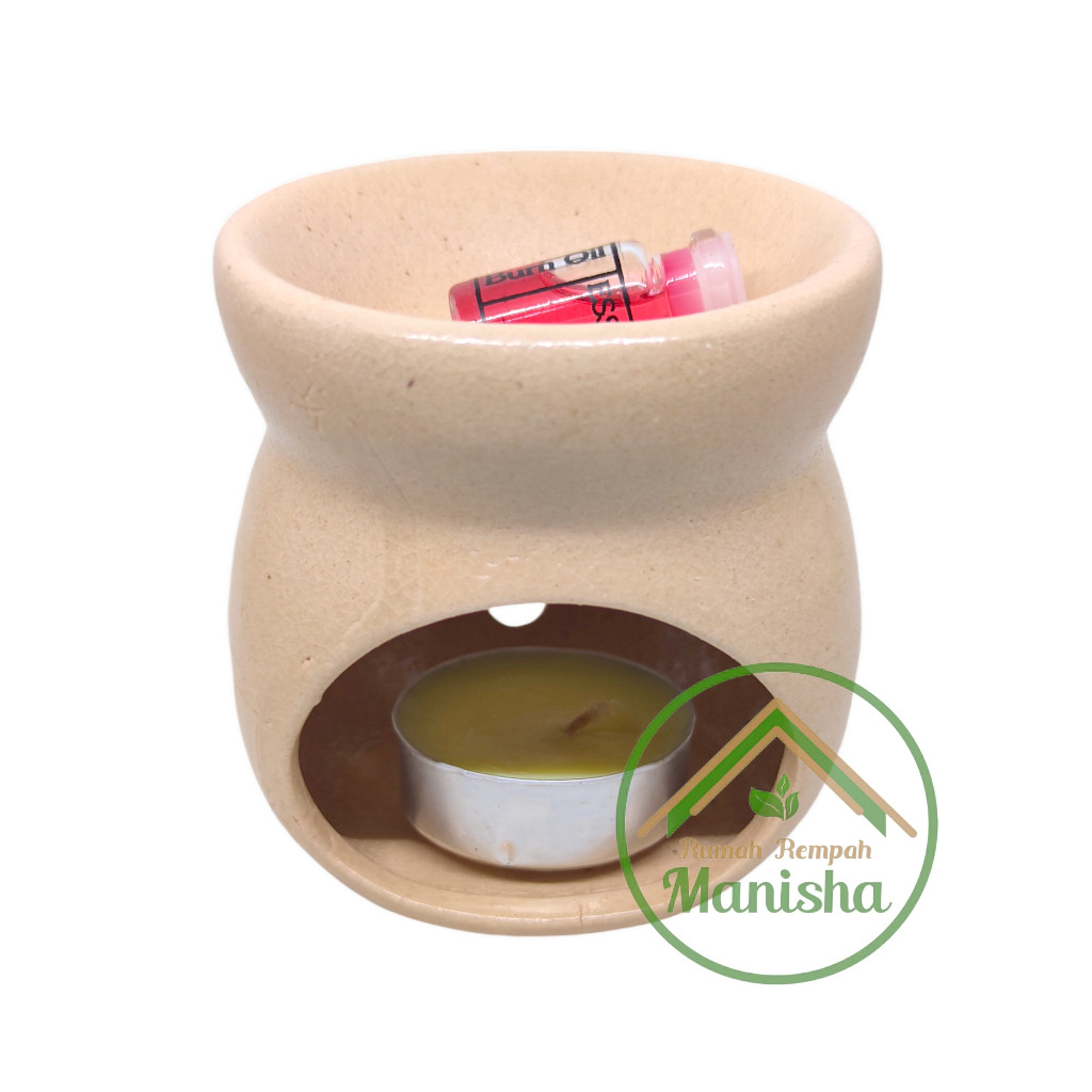 Tungku Aromaterapi - Burner Keramik Aromaterapi Essential Oil