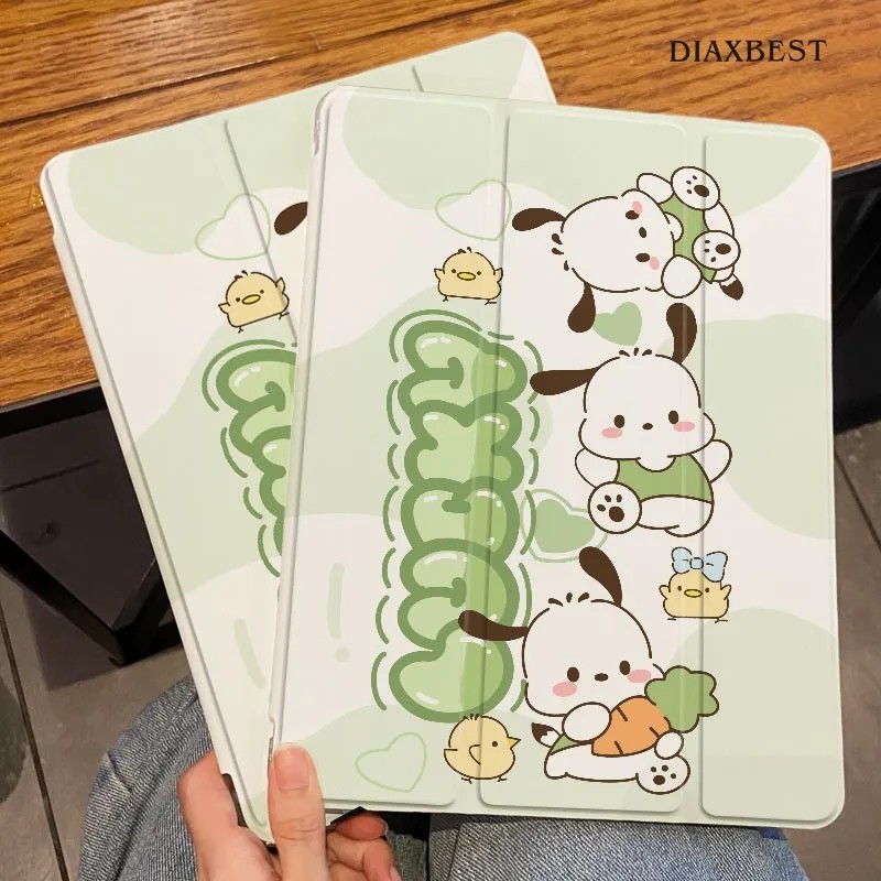 Kartun lucu Case Tablet 2in1 Bisa Dilipat + Anti Jatuh Cocok untuk ipad Air1/2 Gen 5/6 9,7 ” /iPad G