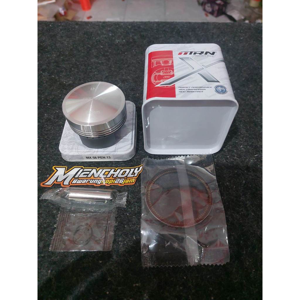 PISTON MITRON X  pin 13mm 53 55 55,25 58,5 59 62 MM  SEHER SET MITRON ORIGINAL