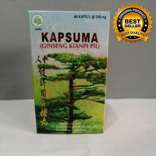 TOKO KIANPI ORIGINAL~ PENGGEMUK BADAN (Original BPOM) Kianpi Pil Ginseng Kapsuma ( Bisa COD ) # kian