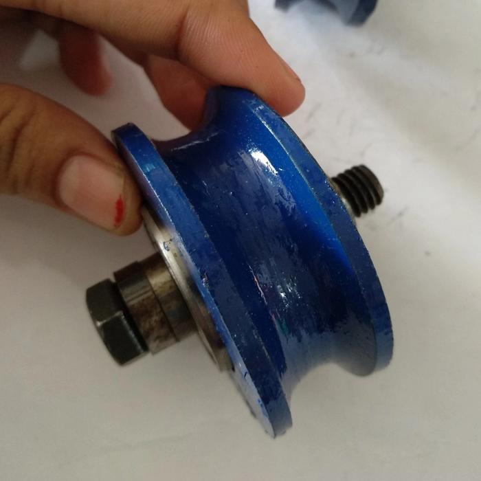 Roda Pagar Besi Bearing Baru 6cm Kualitas Bagus 6 cm