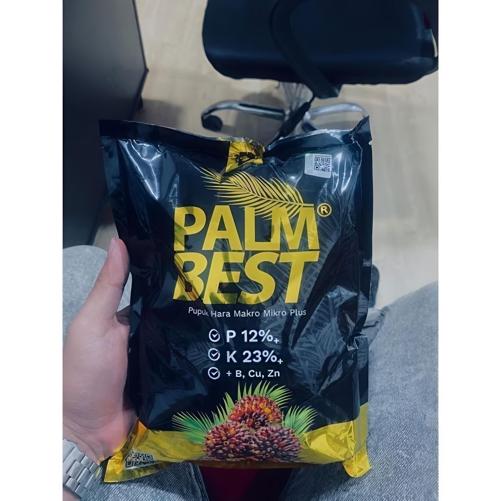Palm best pupuk sawit makro mikro campuran plus pembenah tanah original