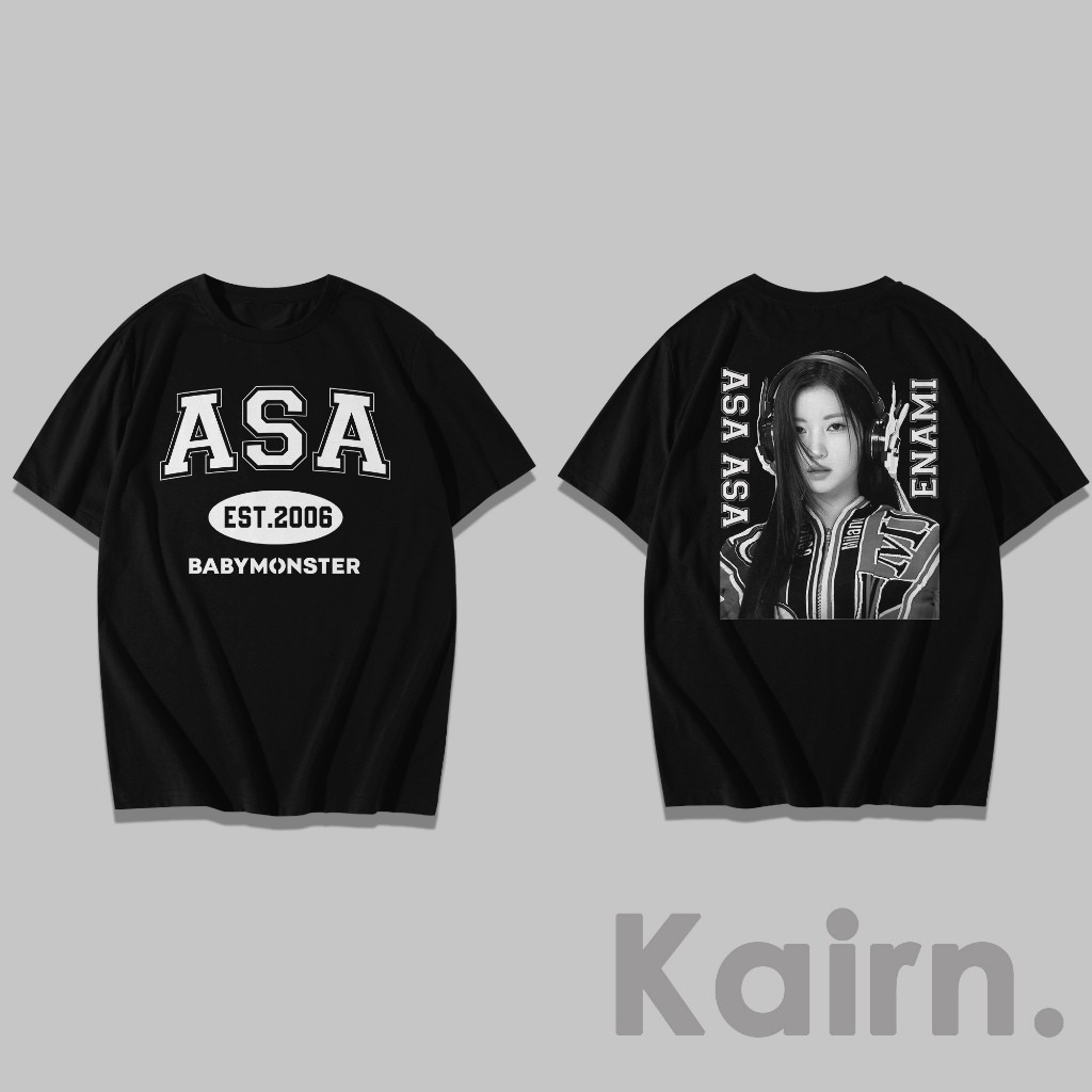 Kaos ASA Babymonster / Kaos Babymonster / Kaos Kpop / Fansmerch