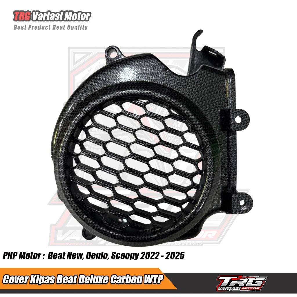 Tutup Kipas Beat Deluxe Cover Kipas Beat Deluxe Gen 2 Carbon WTP PNP Scoopy Genio 2022 2025