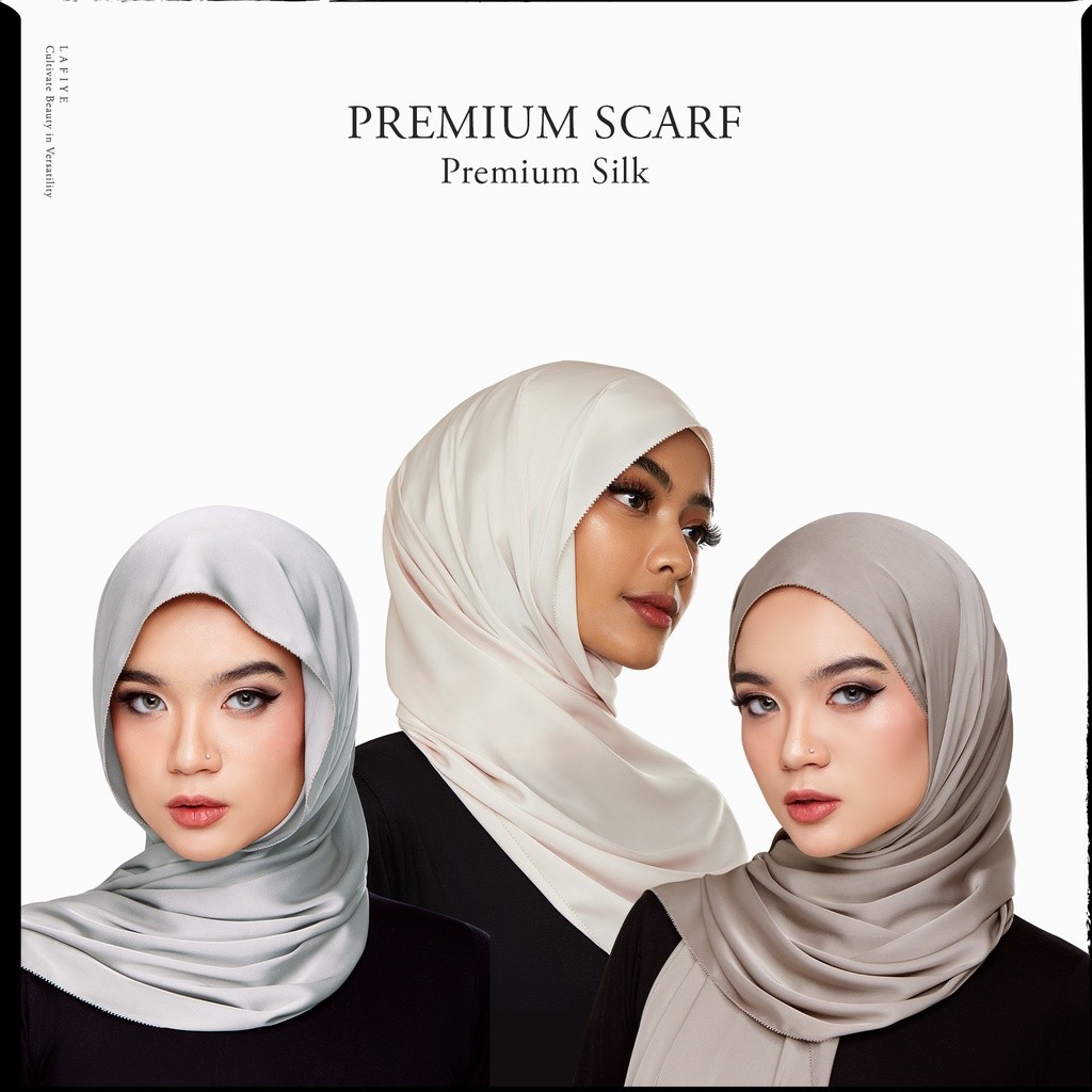 (nujradin) Lafiye - Premium Silk Scarf