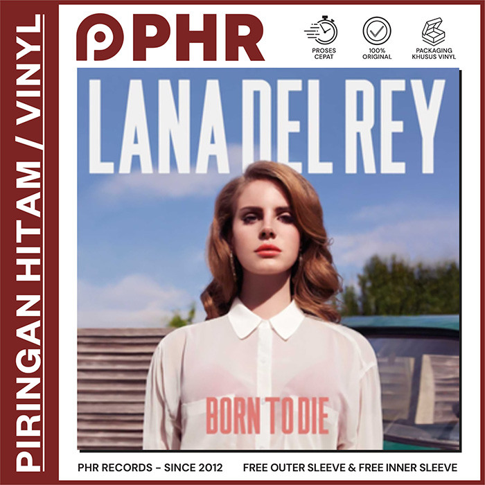 Vinyl LANA DEL REY - Born To Die [Piringan Hitam/LP/PH]
