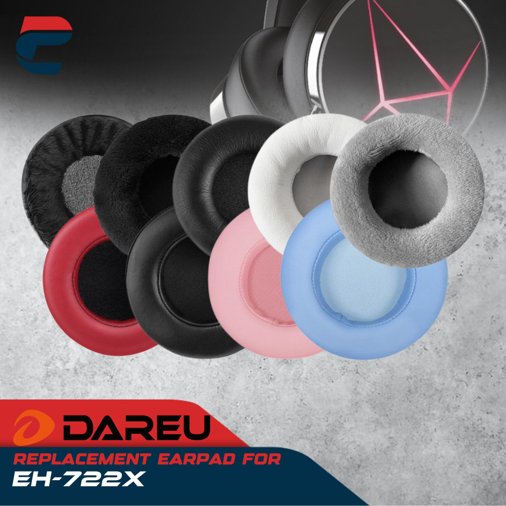 Earcup Earpad Ear Cushion Ear Pads Dareu EH-722X EH 722X EH722X Busa Foam