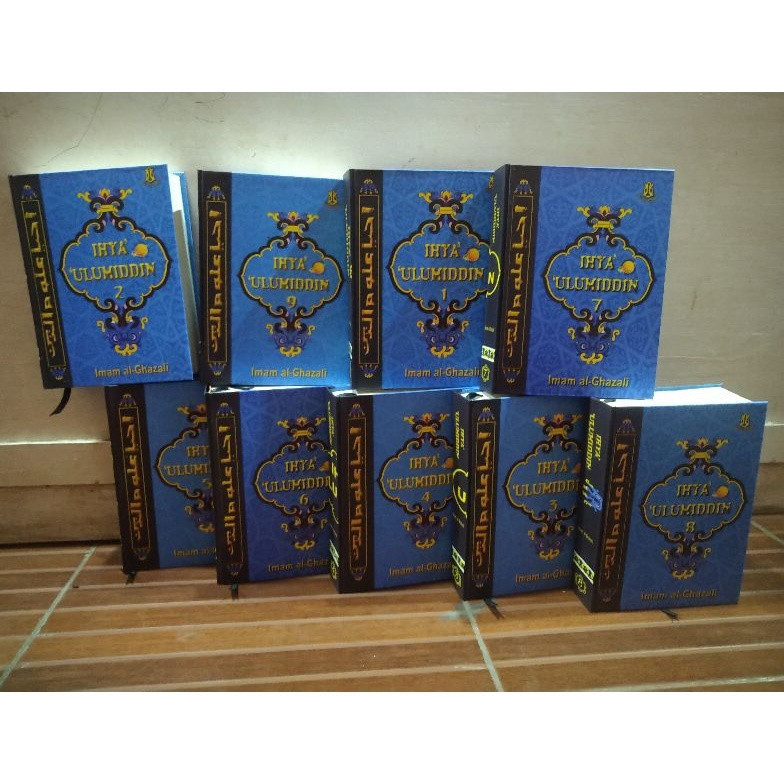 BESTSELLER PAKET 9 KITAB TERJEMAHAN IHYA ULUMUDDIN JILID 1-9  - IMAM AL GHAZALI
