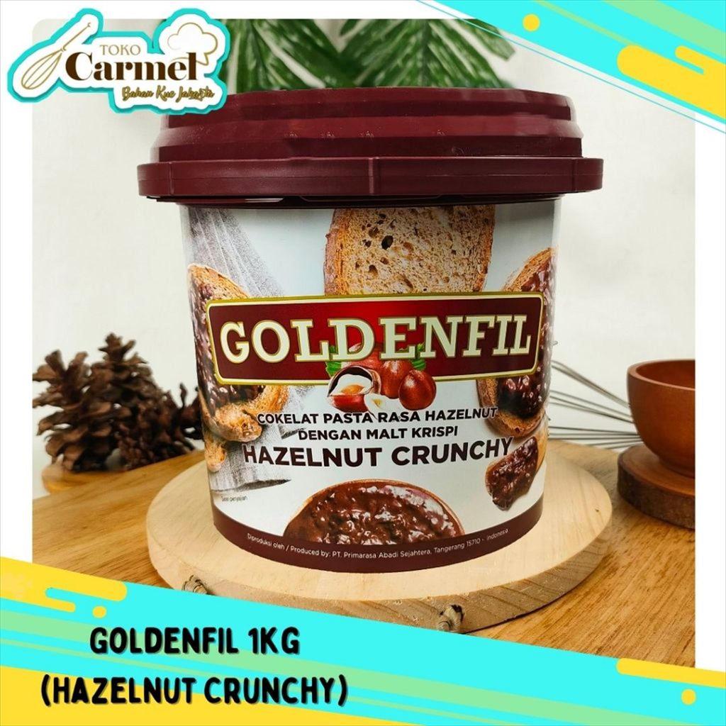 Jakarta - Goldenfil Selai Coklat Crunchy 1Kg Aneka Rasa - Selai Tiramisu, Matcha Crunchy, Selai Keju