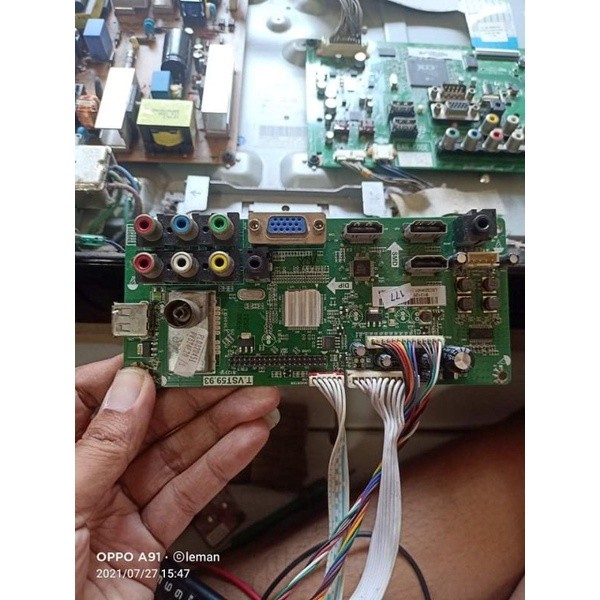 Mb - Mainboard - Motherboard - Mobo - Micom - Modul - Mesin Tv LED Polytron PLD32D451 - PLD32T451 - 