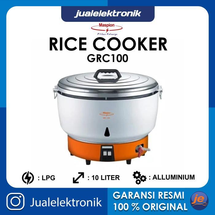 Maspion Rice Cooker Gas LPG 10 Liter - GRC100 Penanak Nasi LPG