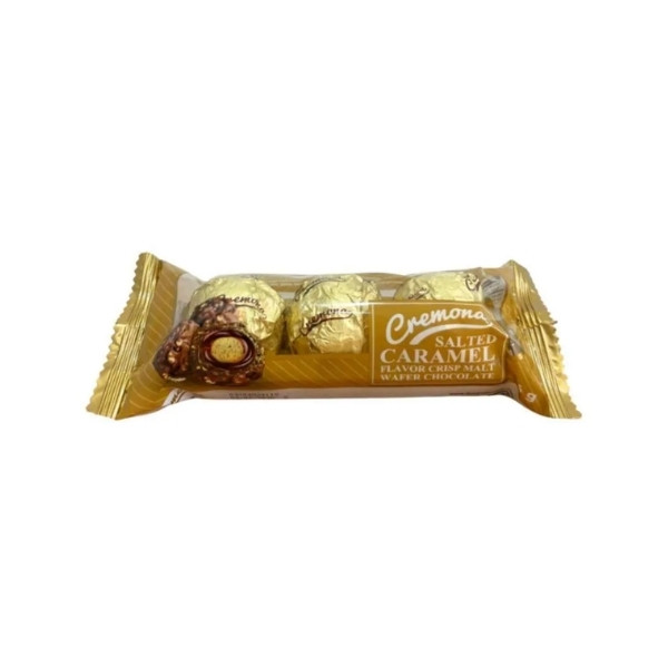 CREMONA SALTED CARAMEL CREAM CRISP MALT 36 GR