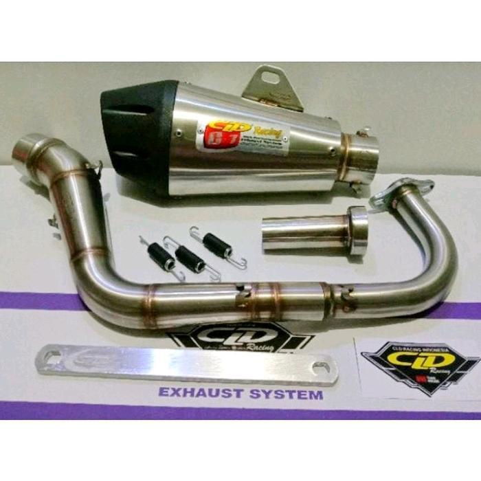 Knalpot CLD Racing type C7 inley 50 for Beat, Scoopy, Genio, Mio Karbu, Mio J, Mio M3, Xeon RC/GT 11