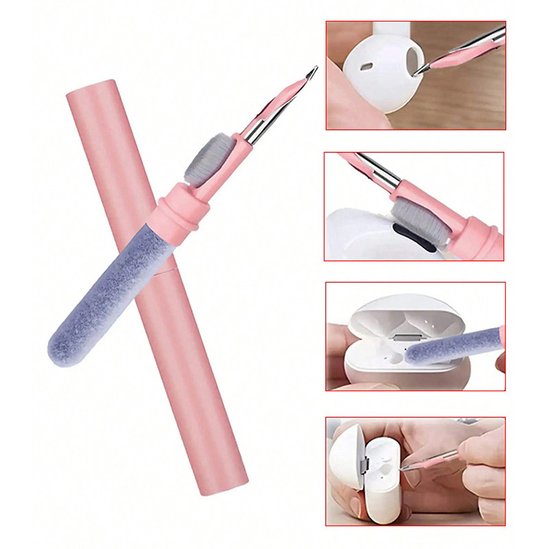 Cleaning Kits for Bluetooth Earphone Airpods Pro 1 2 3 Earbuds Case Cleaning Pen Brush Tools for Sam