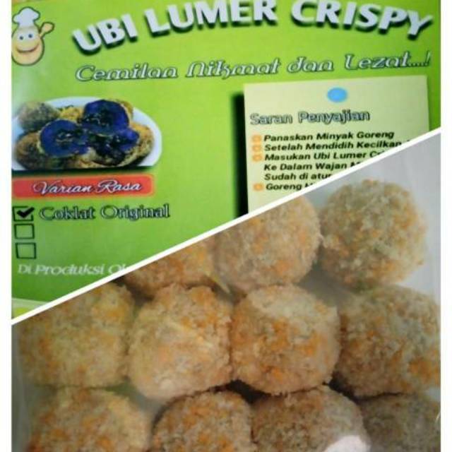 Bola Ubi Lumer Coklat Isi 10pcs