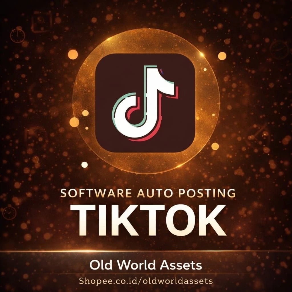 SOFTWARE AUTO POSTING TIKTOK UI VISION CHROME BUKA iMACROS TRAFFIC ENGGAGEMENT