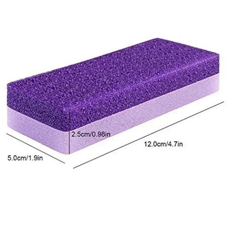 Foot Pumice Stones Foot Files Callus Dead Skin Remover Foot Heel Scrubber Smooth Feet in Seconds Pec