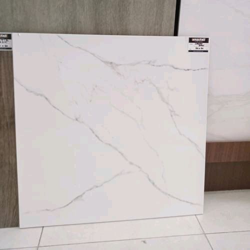 Keramik Cutting Lantai Dan Dinding 60x60 Dan 30x60 Carara Snow Glossy | Kilap | Licin Product Habita