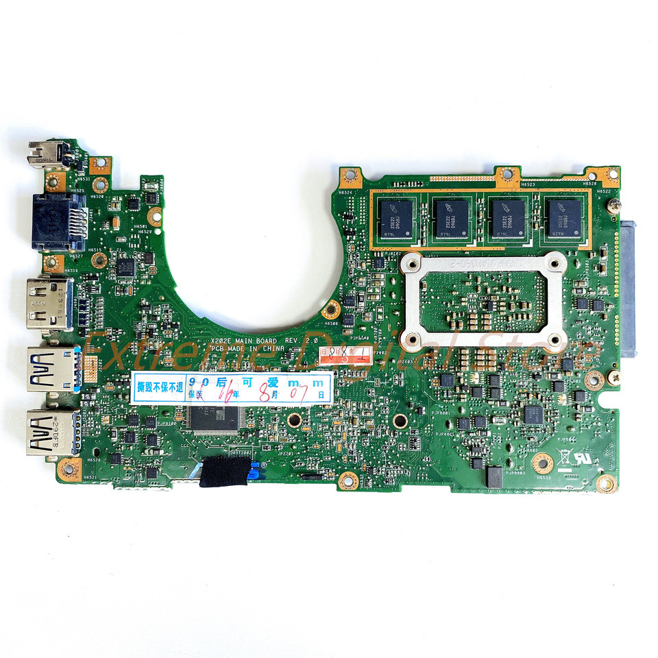X202E For  X202EV X202E X201E Laptop motherboard with I3 I5 I73TH CPU RAM 100% Tested Work