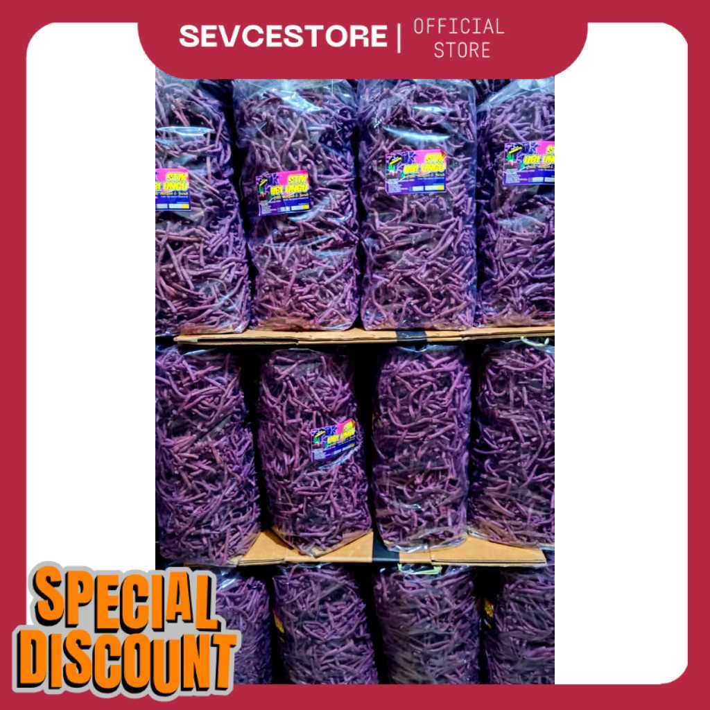 Stik Ubi Ungu 1kg Stik Ubi Manis Renyah Stik Ubi Ungu Renyah Manis Enak Ubi Ungu Stick /SA