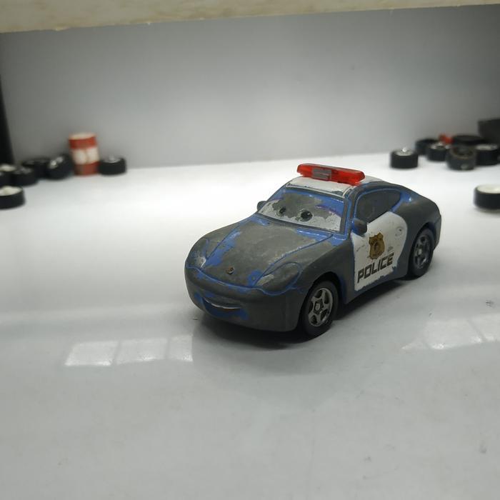tomica cars sally police diecast loose junk bukan hotwheels 8 2ND