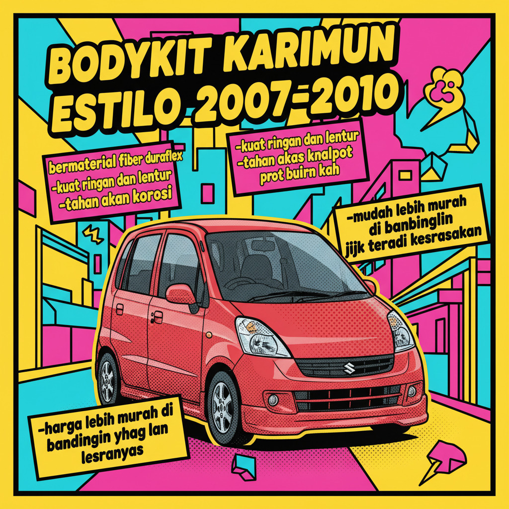 bodikit bodykit karimun estilo 2007 -2010  bodikit karimun estilo body kit karimun estilo