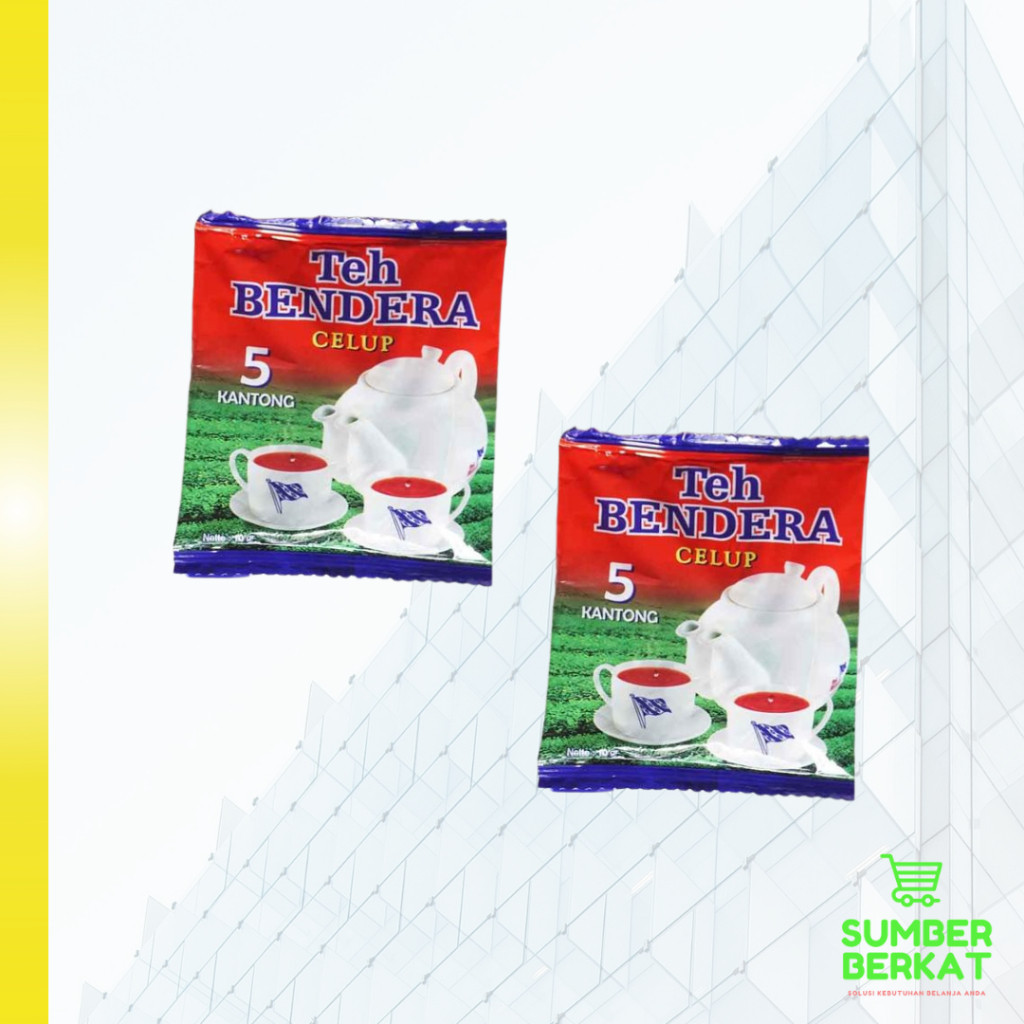 Teh Bendera Sachet 1 Renceng 6 Sachet - RK