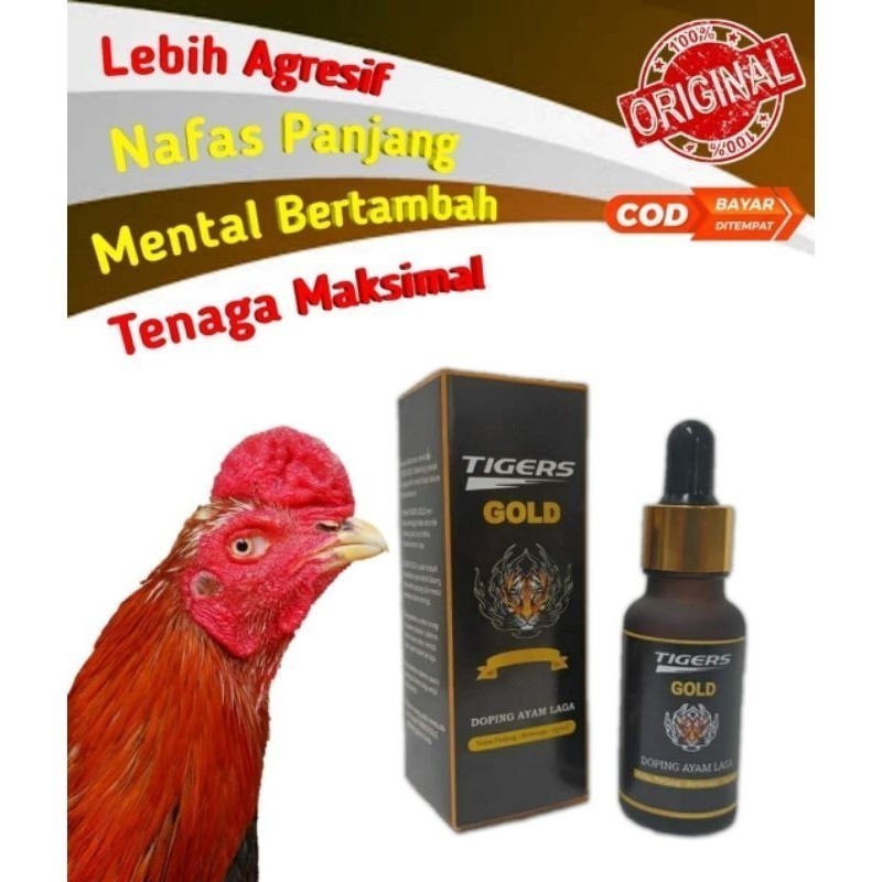 Doping Ayam Tiger Gold Original 10ml