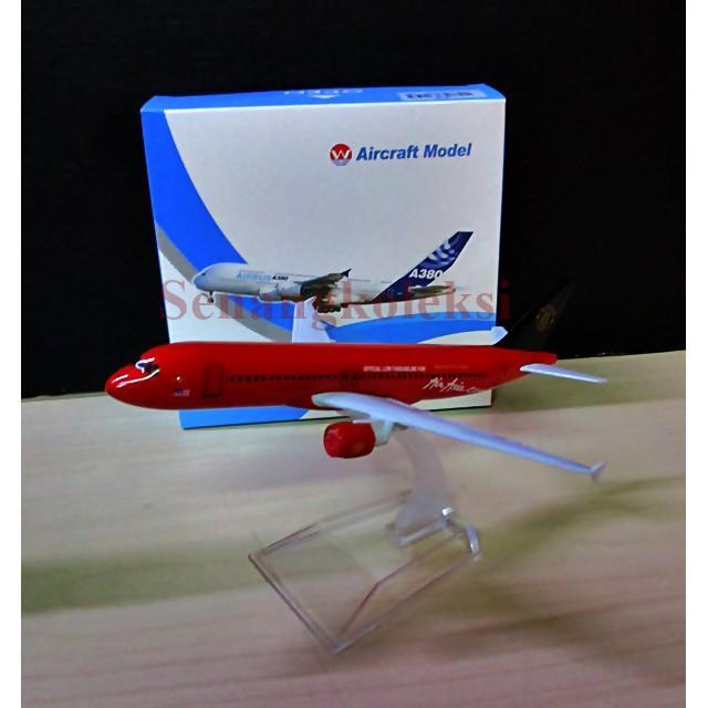 diecast pesawat AIR ASIA COM - Air Asia A