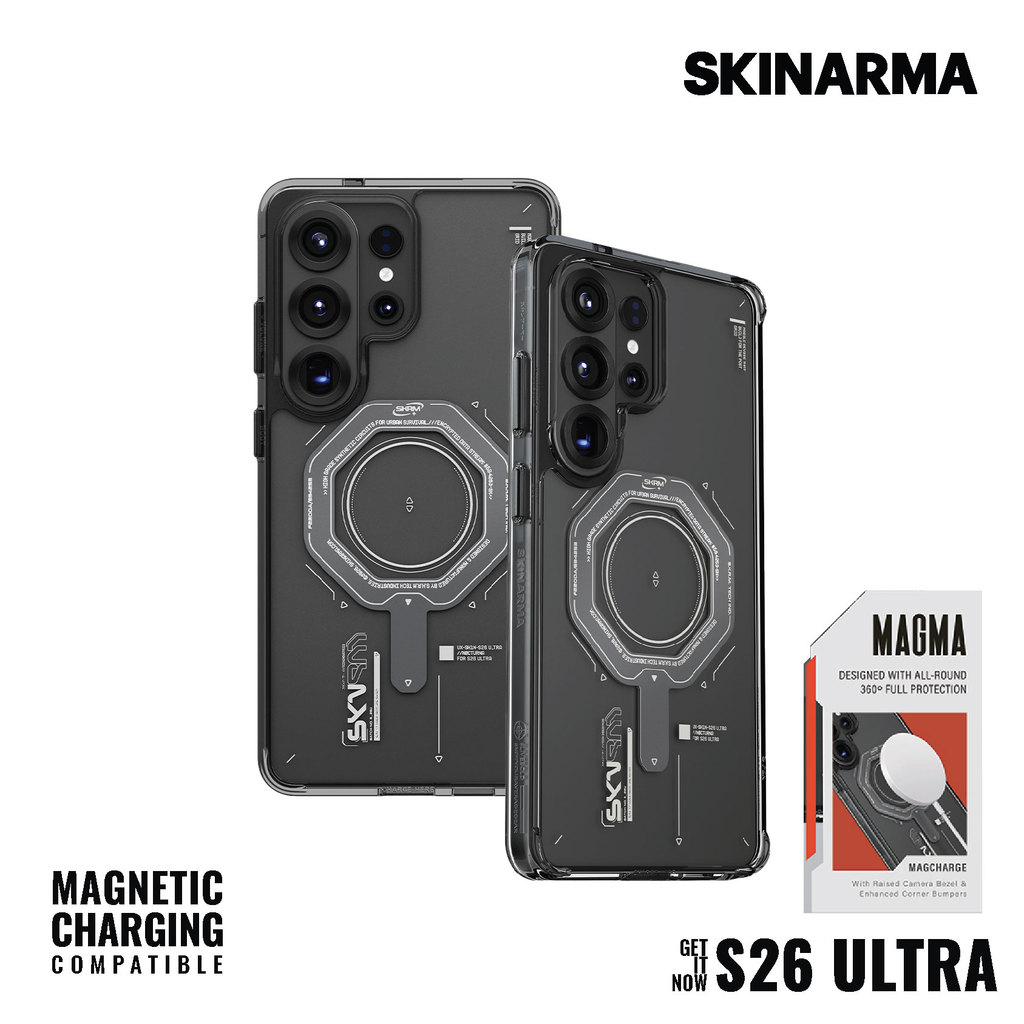 Case For Samsung Galaxy S26 Ultra Skinarma Magma Magsafe Compatible