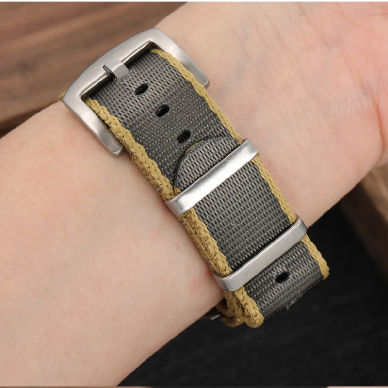 Premium Nylon Watch Strap for Omega/Seamaster/Spectre/ NATO Longines Concas 20mm/22mm Canvas Replace