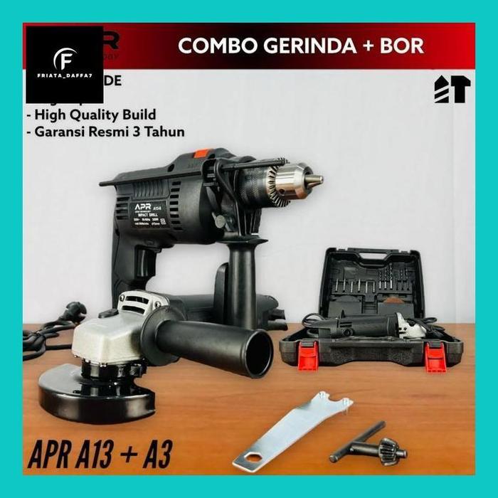 AP05PROMAX Fria** Apr Japan Ap04 Promo Bor Beton 13Mm 13-6 Dan Gerinda A3 Fullset Paket Combo Listri