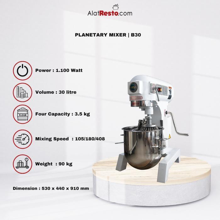 PROMO SPECIAL RAMADHAN Planetary Mixer B30 - CROWN HORECA