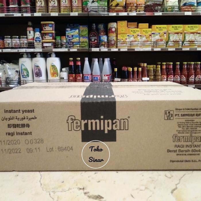 Fermipan Ragi Instant Sachet - 60 dus @ 4 sachets Terlaris