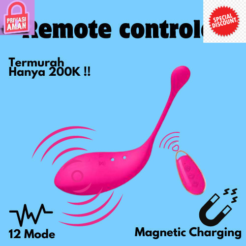 GACOR! PROMO SERBU PROMO 10.10 - Clarice remote kegel ball wireless safety magnet carger [ 100% AMAN