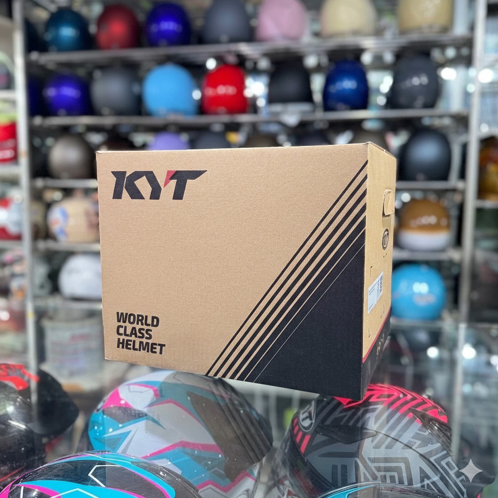 Kardus Helm KYT / Dus Helm KYT untuk Helm KYT Half Face dan Full Face