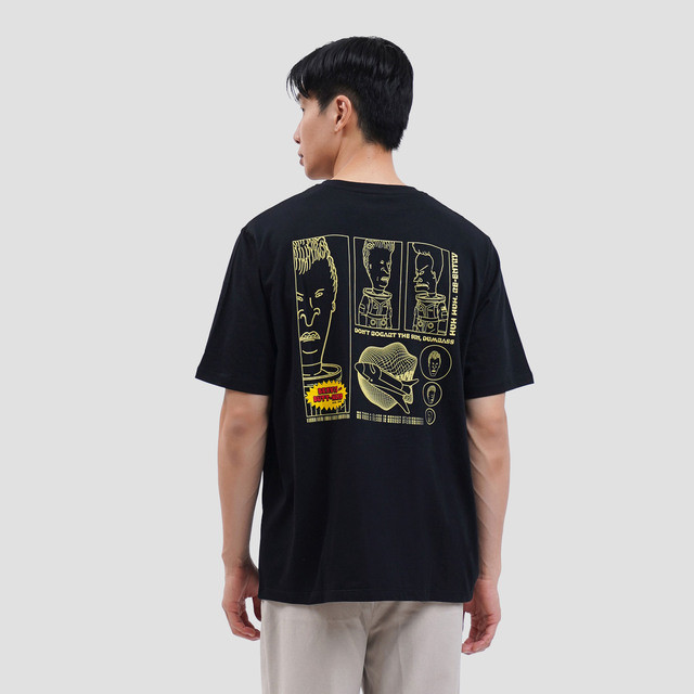 [ORI] AOS Mtv Beavis Head-3 Kaos Pria 123401140 Kaos Pria
