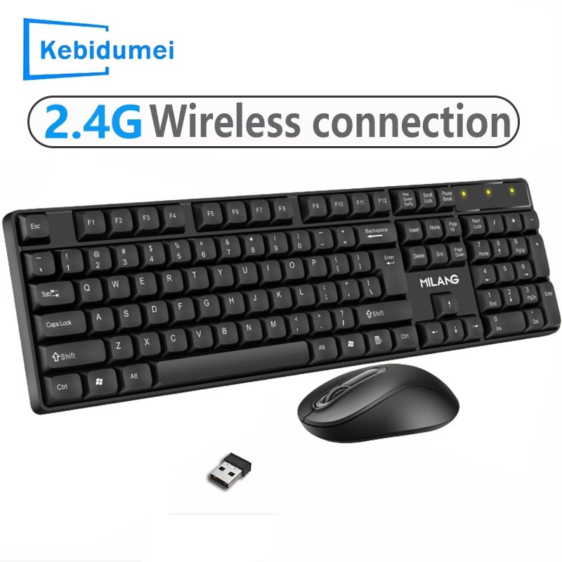2.4GHz Wireless Keyboard Mouse Set Gaming Keyboard  Mouse Kit Tablet keyboard for Android TV Box Lap