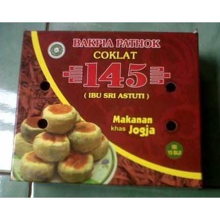 Bakpia Pathok 145 Ibu Sri Astuti Rasa Keju & Coklat Isi 15