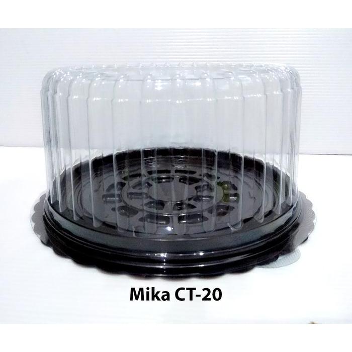 Box Mika Bulat Bolu Tart Tumpeng Mini Diameter 20cm - CT20