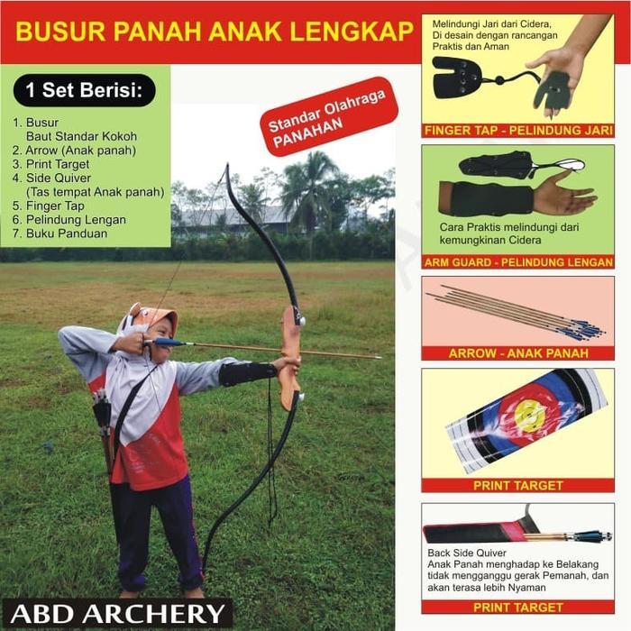 Busur Panah Anak Lengkap
