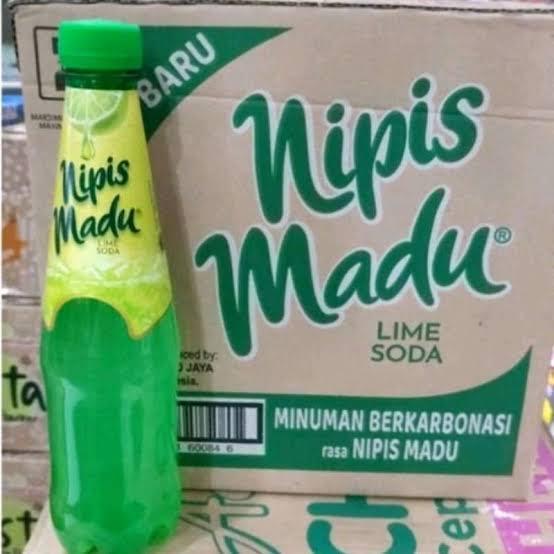 Nipis Madu Dus isi 12 botol x 330 ml lime soda mayora