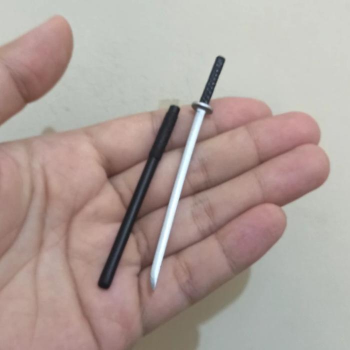 Diorama Miniatur Katana SHF 12 Aksesoris Figure