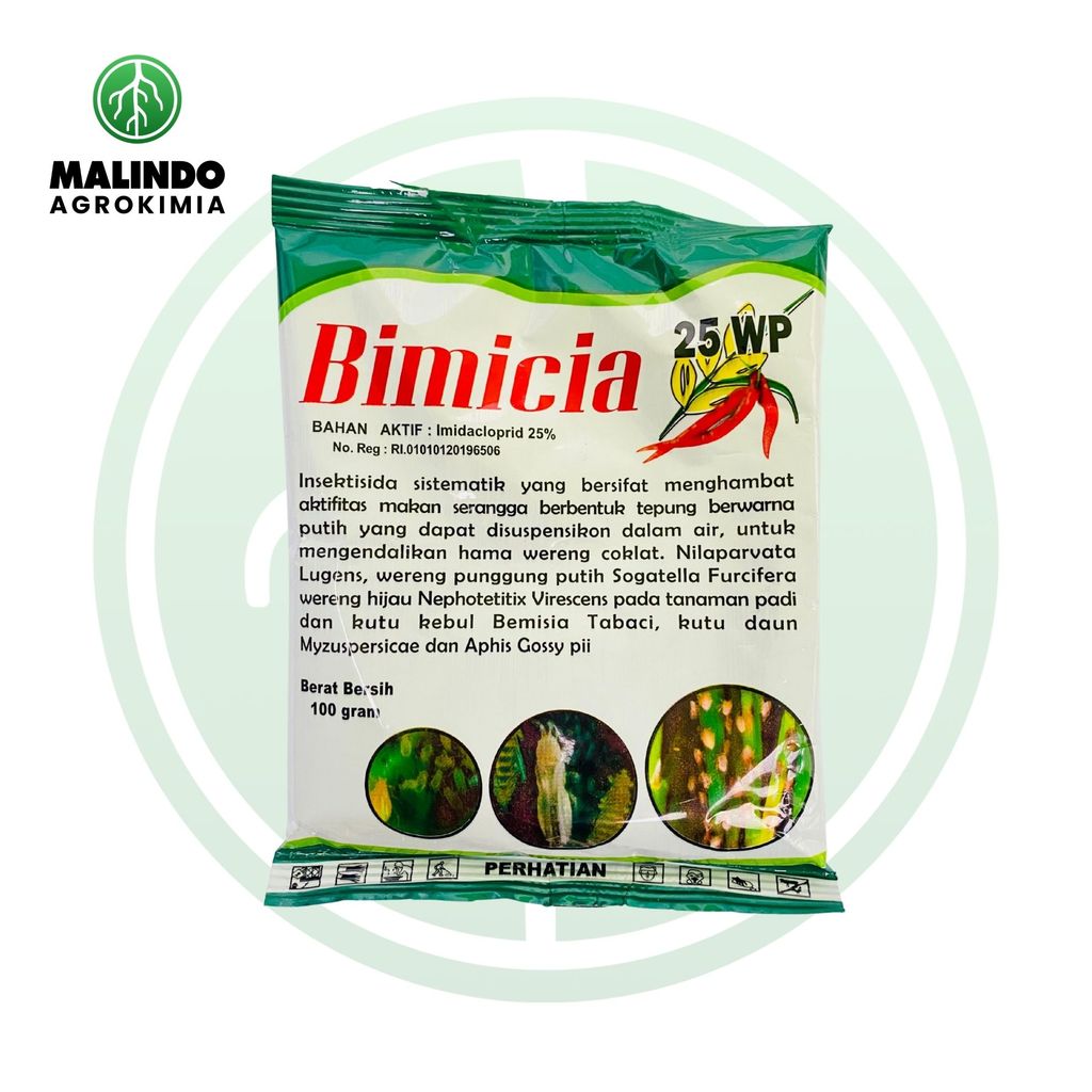 Insektisida Sistemik Hama Wereng Thrips  BIMICIA 25WP 100gram