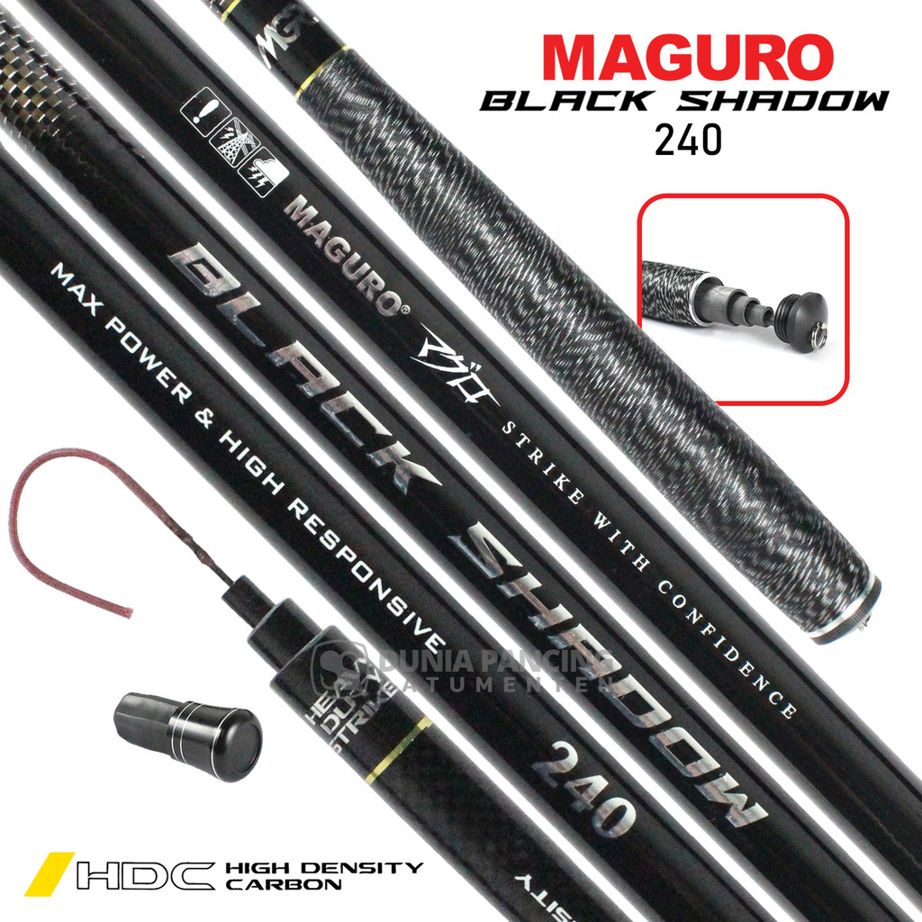 Joran TEGEK MAGURO BLACK SHADOW - XAVIER | Heavy | Galatama | Variasi MEDUSA - MIDAS | Alat Pancing 