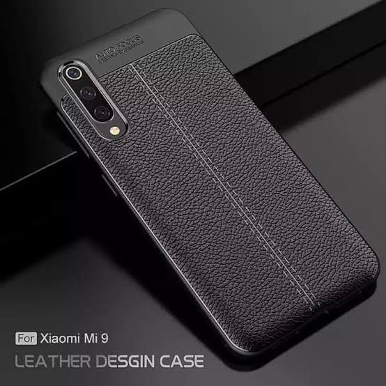 CASE XIAOMI MI9 MI 9 CASE CARBON AUTOFOCUS LEATHER CASE HIGH QUALITY
