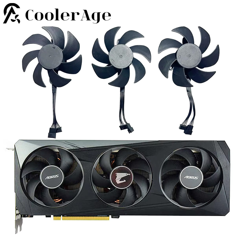 For Gigabyte AORUS GeForce RTX 3060 ELITE 12G Video Card Fan RTX3060 PLA09215S12H Graphics Card Cool