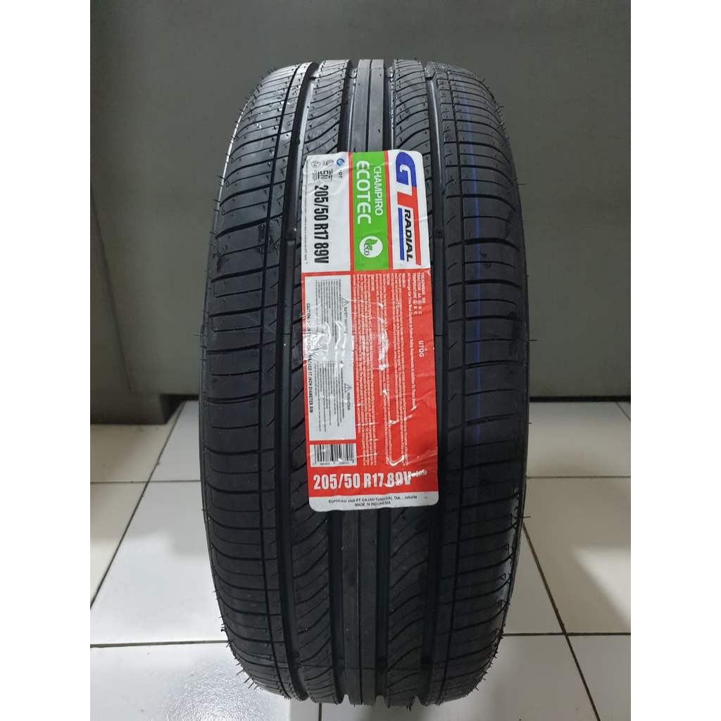BAN MOBIL GT RADIAL CHAMPIRO ECOTEC 205/50 R17