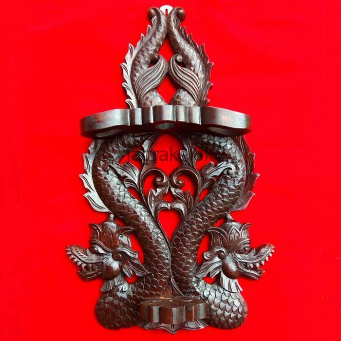 Blawong Keris Tombak Pusaka Isi 3 Ukir Naga JK4565