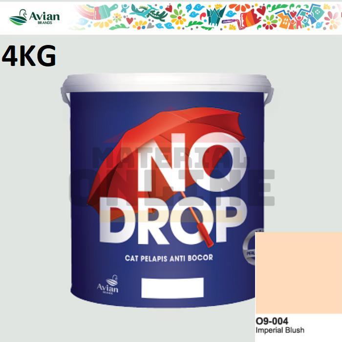Nodrop No Drop Tinting 4kg 4 Kg O9-004 Imperial Blush Galon